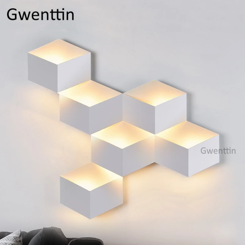 Nordic DIY 3D Geometry Wall Lamp Led Mirror Light Modern Wall Sconce for Home Bedroom Bedside Bathroon Lighting Fixtures Decor
Nordic DIY 3D Geometry Wall Lamp Led Mirror Light Modern Wall Sconce for Home Bedroom Bedside Bathroon Lighting Fixtures Decor