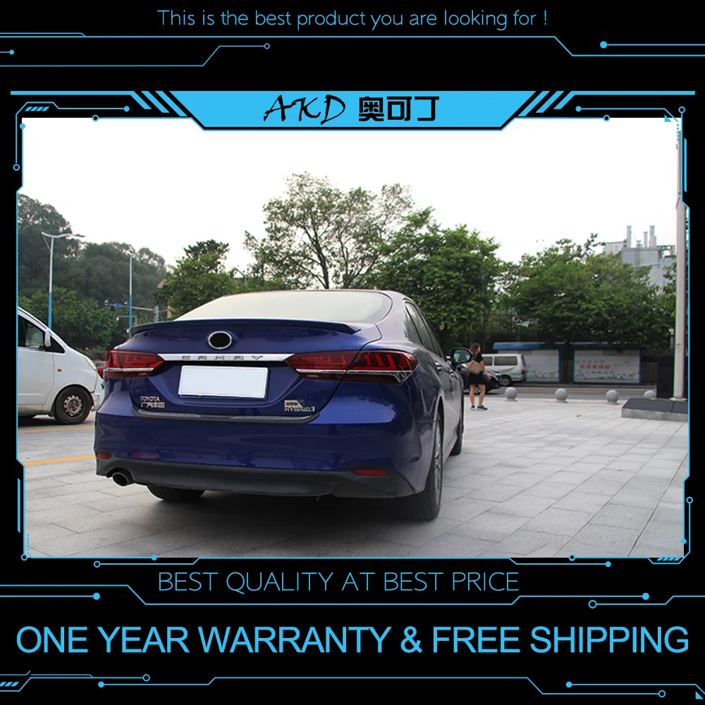 Car Styling Tail Lamp for Toyota Camry taillights 2018-2019 Lexus-Design LED taillight Rear Lamp All LED Dynamic Signal
Car Styling Tail Lamp for Toyota Camry taillights 2018-2019 Lexus-Design LED taillight Rear Lamp All LED Dynamic Signal