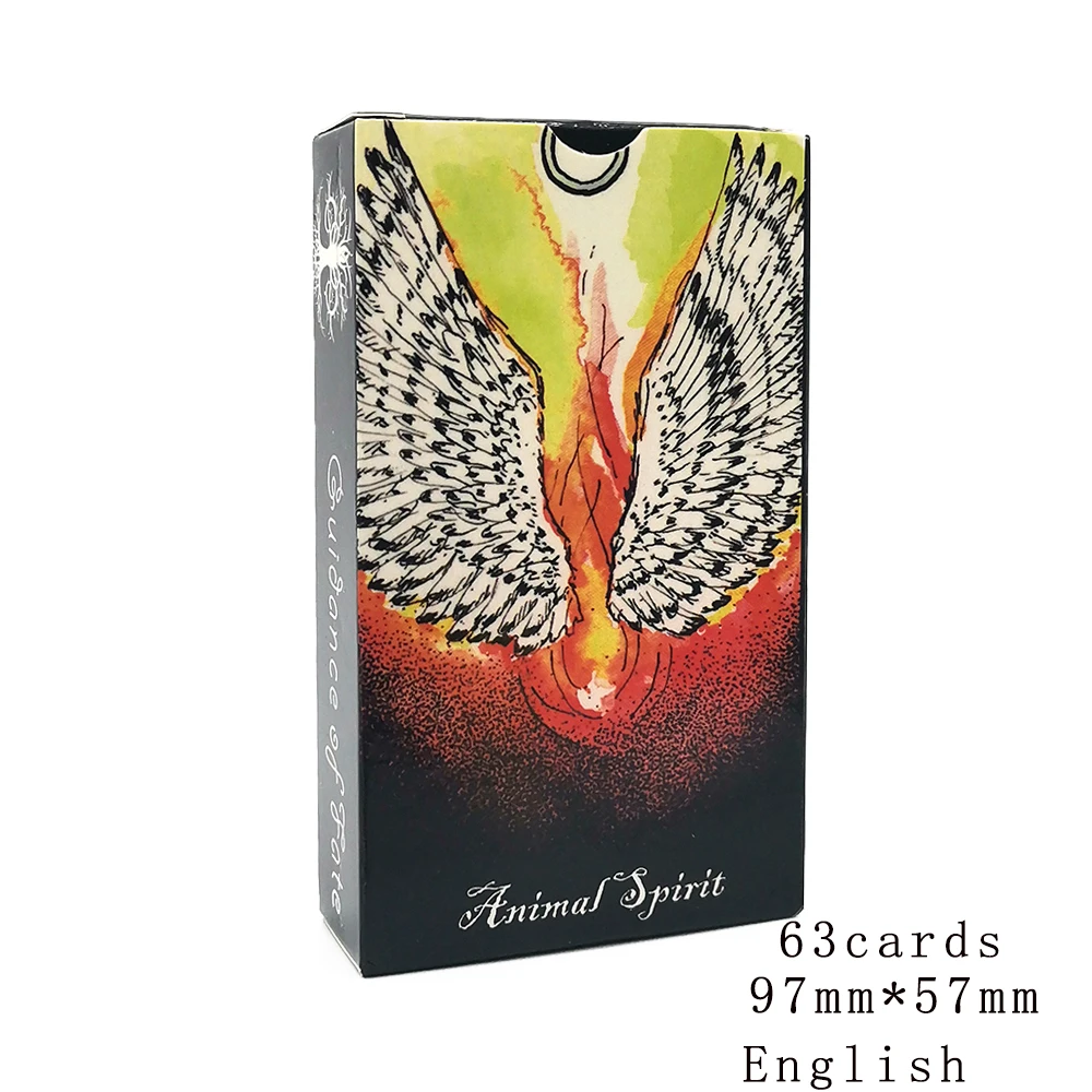The Most popular Spirit Animal Oracle Tarot Deck Affectional Divination Fate Game Deck English Version Palying Cards
The Most popular Spirit Animal Oracle Tarot Deck Affectional Divination Fate Game Deck English Version Palying Cards