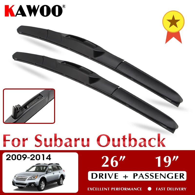 KAWOO стеклоочистители для передних автомобильных дворников для Subaru Outback 2009-2014 лобовое стекло аксессуары для переднего окна 26 "+ 19" LHD RHD
KAWOO стеклоочистители для передних автомобильных дворников для Subaru Outback 2009-2014 лобовое стекло аксессуары для переднего окна 26 "+ 19" LHD RHD