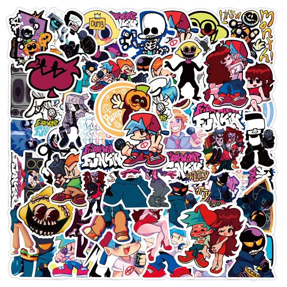 10/30/50PCS Friday Night Funkin Graffiti Stickers Luggage Skateboard Notebook Waterproof Stickers Wholesale
10/30/50PCS Friday Night Funkin Graffiti Stickers Luggage Skateboard Notebook Waterproof Stickers Wholesale