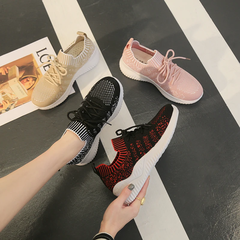 Women Shoes Sneakers Breathable Lightweight Women's Walking Jogging Footwear Shoes Spring 2020 New women loafers Mesh Rubber
Women Shoes Sneakers Breathable Lightweight Women's Walking Jogging Footwear Shoes Spring 2020 New women loafers Mesh Rubber