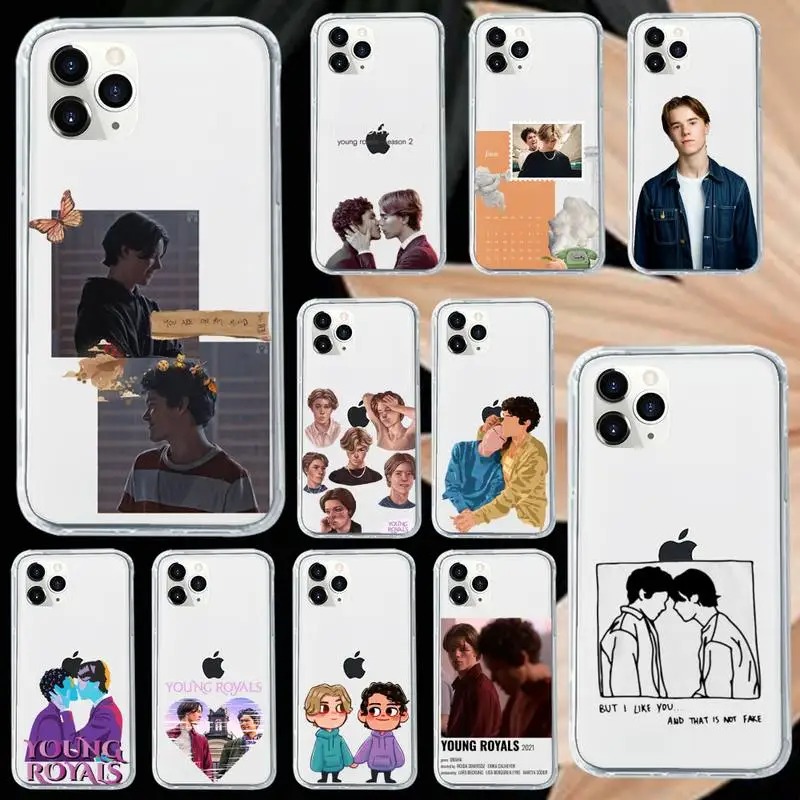 TV series Young Royals Phone Case Transparent soft For iphone 12 11 13 7 8 6 s plus x xs xr pro max mini
TV series Young Royals Phone Case Transparent soft For iphone 12 11 13 7 8 6 s plus x xs xr pro max mini