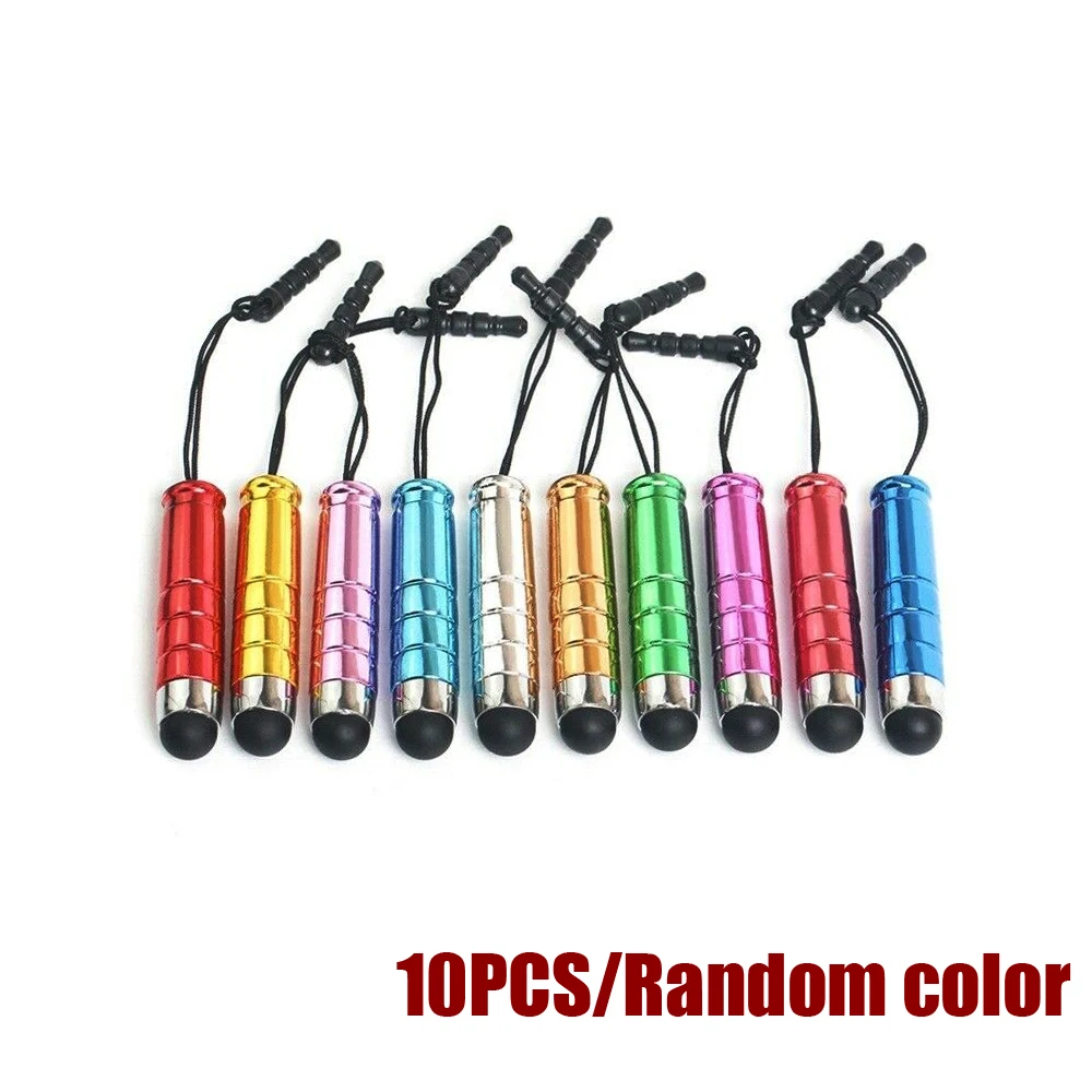

10PCS Universal Mini Capacitive Screen Stylus Touch Pen For IPad Sumsang All IOS Android Touch Screen Phone Tablets Pen