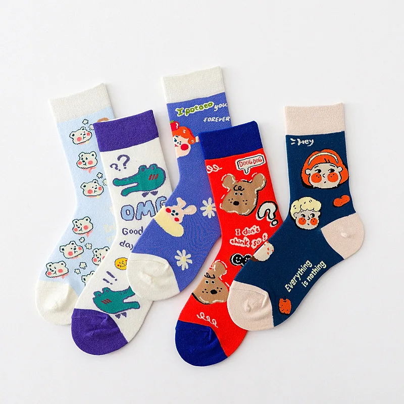AOMU 3Pairs /Lot 2021 Spring Summer Cartoon Female Socks Trendy Korea Japanese Harajuku Lovely Animal Bear Long Stockings
AOMU 3Pairs /Lot 2021 Spring Summer Cartoon Female Socks Trendy Korea Japanese Harajuku Lovely Animal Bear Long Stockings