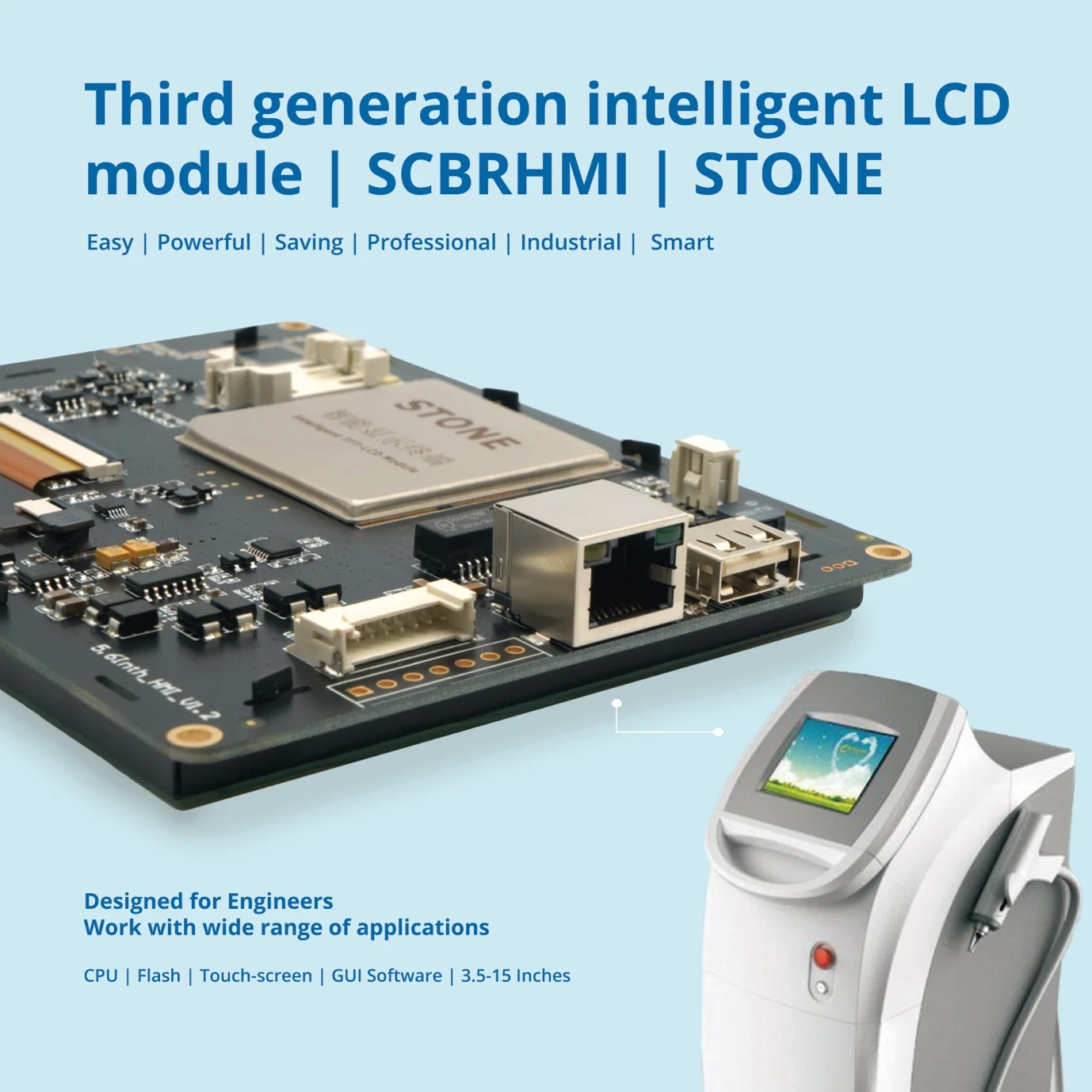 8-дюймовый Графический TFT ЖК-модуль STONE, HMI интеллектуальная промышленная панель управления, панель сенсорного экрана с интерфейсом UART и прог...
8-дюймовый Графический TFT ЖК-модуль STONE, HMI интеллектуальная промышленная панель управления, панель сенсорного экрана с интерфейсом UART и прог...