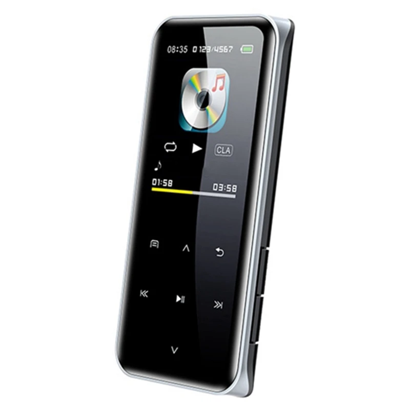 

Портативный музыкальный проигрыватель Mini USB с экраном 1,8 дюйма, Bluetooth, HIFI, M22, MP3, портативное устройство Walkman, звук без потерь (8 ГБ)