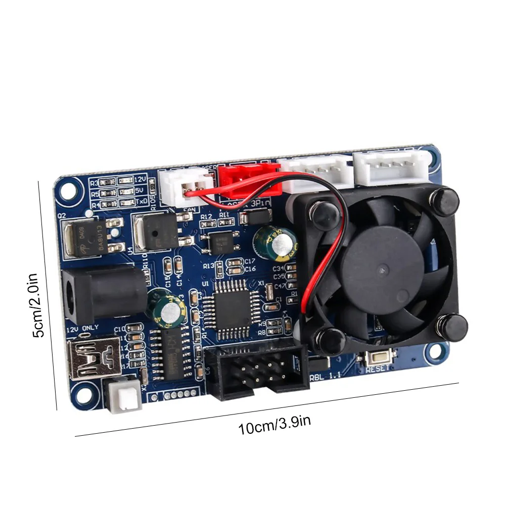 2 Axis GRBL 1.1f CNC Laser Control System Router/Laser Engraver Control Board Offline Controller USB Port Controller Card
2 Axis GRBL 1.1f CNC Laser Control System Router/Laser Engraver Control Board Offline Controller USB Port Controller Card