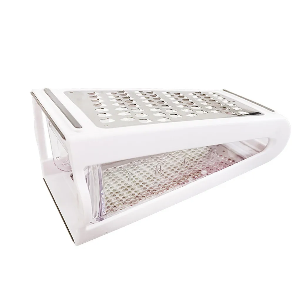 Box Cheese Grater - 2-Sided Stainless Steel Cutter and Shredder for Cheeses Kitchen Multifunction Tool Grater Accessories
Box Cheese Grater - 2-Sided Stainless Steel Cutter and Shredder for Cheeses Kitchen Multifunction Tool Grater Accessories
