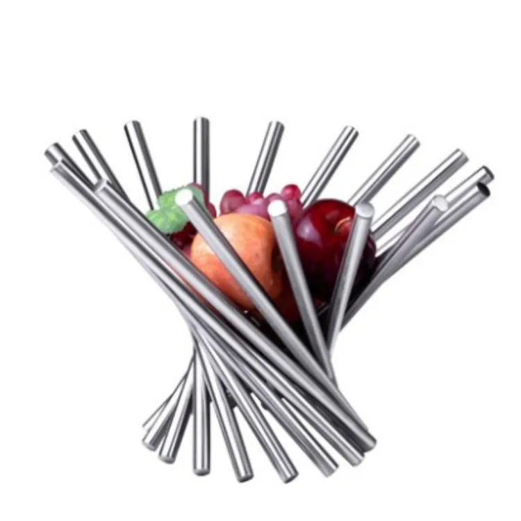 Creative fashion stainless steel fruit tray rotating European living room Fruit Basket Tray modern fruit Basin
Creative fashion stainless steel fruit tray rotating European living room Fruit Basket Tray modern fruit Basin