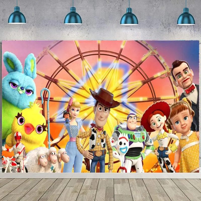 Toy Story Backdrops Newborn Baby Shower Boys Birthday Party Custom Photography Background Photo Booth Props Decoration Supplies
Toy Story Backdrops Newborn Baby Shower Boys Birthday Party Custom Photography Background Photo Booth Props Decoration Supplies