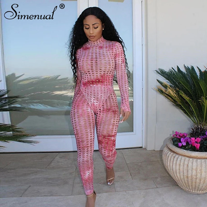 Simenual Hollow Out Tie Dye Workout Matching Sets Women Long Sleeve Transparent Fitness 2 Piece Outfits Bodysuit And Pants Set
Simenual Hollow Out Tie Dye Workout Matching Sets Women Long Sleeve Transparent Fitness 2 Piece Outfits Bodysuit And Pants Set