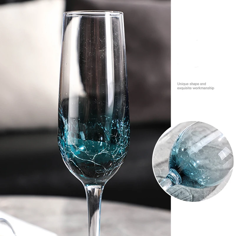 Ice Crack Wine Glass Cocktail Glasses Stemware Juice Champagne Glass Wedding Party Bar Kitchen Goblet
Ice Crack Wine Glass Cocktail Glasses Stemware Juice Champagne Glass Wedding Party Bar Kitchen Goblet