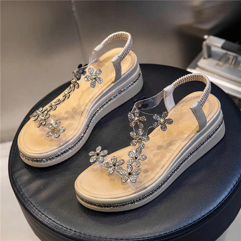 Special material wedge sandals women 2021 new summer ladies fashion fish mouth fairy style printed flat shoes
Special material wedge sandals women 2021 new summer ladies fashion fish mouth fairy style printed flat shoes