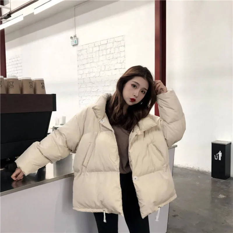 Winter thick and warm short parka coat women fashion coat women elegant zipper cotton coat women ladies
Winter thick and warm short parka coat women fashion coat women elegant zipper cotton coat women ladies