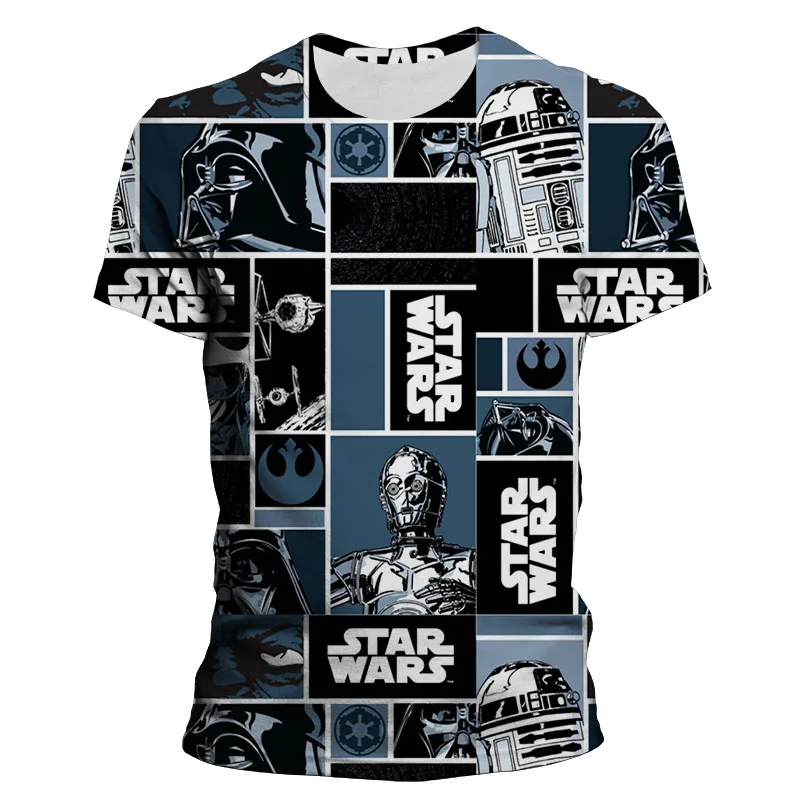 Short Sleeve Men's T Shirt Marvel 3D Printed Star Wars Fashion Boy Girl Kids Clothing Short Sleeve Harajuku Cool Women T-shirts
Short Sleeve Men's T Shirt Marvel 3D Printed Star Wars Fashion Boy Girl Kids Clothing Short Sleeve Harajuku Cool Women T-shirts