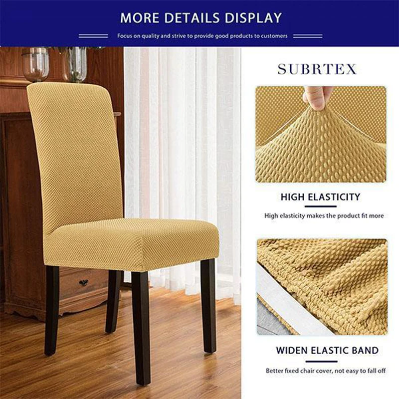 1/4pcs Chair Cover Thicken Fleece Home Living Room Chair Cover Stretchy Dirt Resistant Restaurant Hotel Chair Cover Dropshipping
1/4pcs Chair Cover Thicken Fleece Home Living Room Chair Cover Stretchy Dirt Resistant Restaurant Hotel Chair Cover Dropshipping