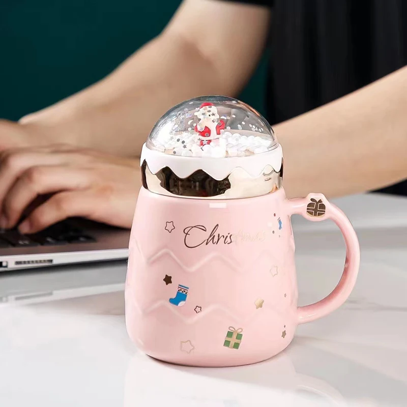 Cute Christmas Mug with Lid Santa Claus Figurines Large Capacity Ceramic Coffee Cup for Home Restaurant Office Mugs Drinkware
Cute Christmas Mug with Lid Santa Claus Figurines Large Capacity Ceramic Coffee Cup for Home Restaurant Office Mugs Drinkware
