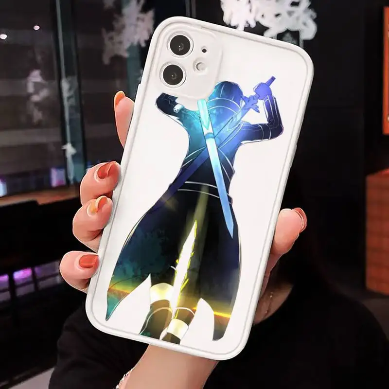 Sword Art Online Phone Cases matte transparent For white iPhone 7 8 x xs xr 11 12 pro plus max mini Clear Funda
Sword Art Online Phone Cases matte transparent For white iPhone 7 8 x xs xr 11 12 pro plus max mini Clear Funda