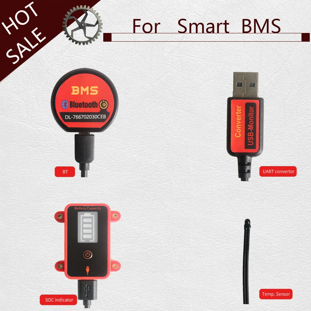 Smart BMS parts Bluetooth module Light board CAN module for 4S BMS LiFePO4 200A 3S to 32S BMS
Smart BMS parts Bluetooth module Light board CAN module for 4S BMS LiFePO4 200A 3S to 32S BMS