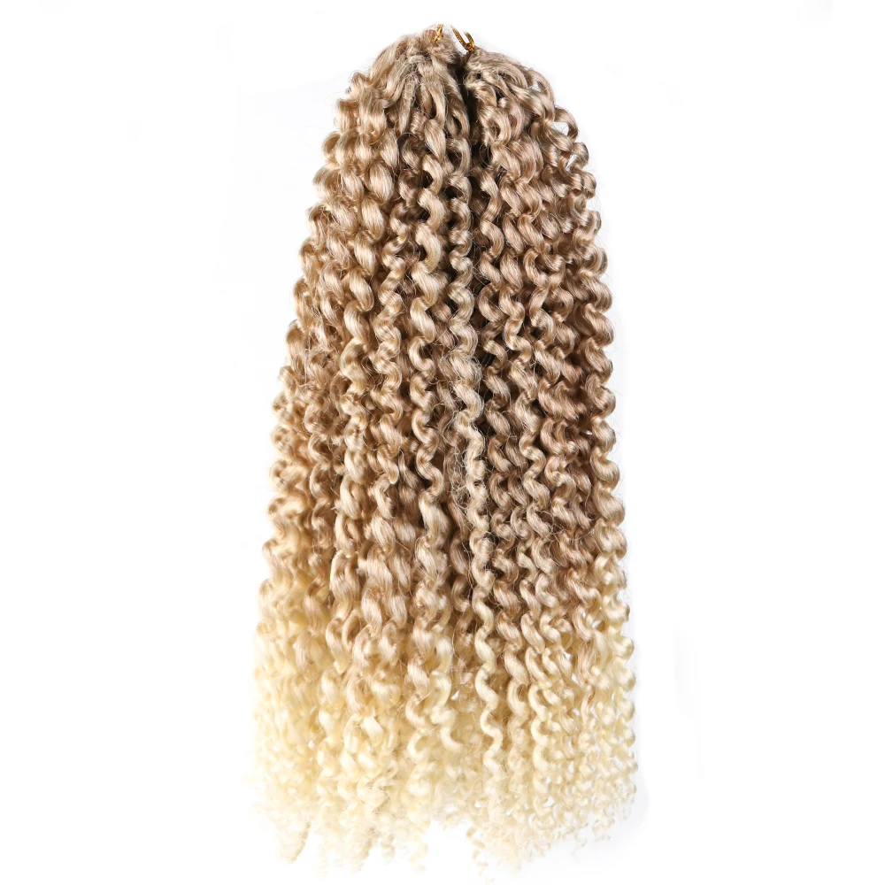 

Wholesale Ombre 12" Marlybob Braid Hair Crochet Braids 3PCS/Pack Afro Kinky Curly Hair 24Roots Synthetic Marley Hair Extensions