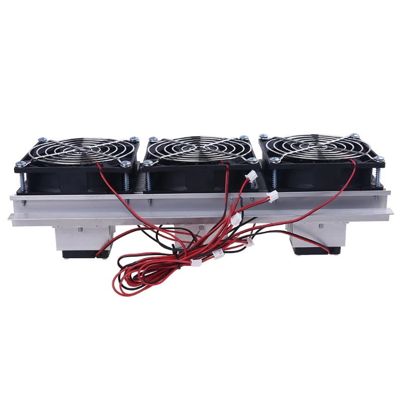TEC Electron Semiconductor Refrigeration Cooler Triple Fan Thermoelectric Module 
TEC Electron Semiconductor Refrigeration Cooler Triple Fan Thermoelectric Module