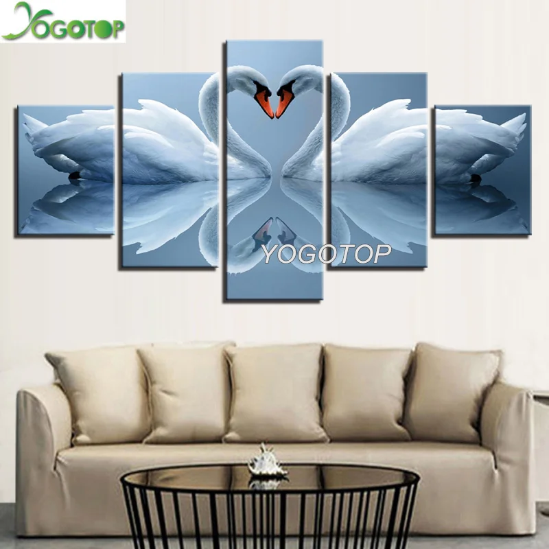 DIY Diamond Painting White Swan Couples Waterfall 5D Full mosaic Diamond Embroidery Handcraft Kit Wedding decor 5 Panel ML1038
DIY Diamond Painting White Swan Couples Waterfall 5D Full mosaic Diamond Embroidery Handcraft Kit Wedding decor 5 Panel ML1038