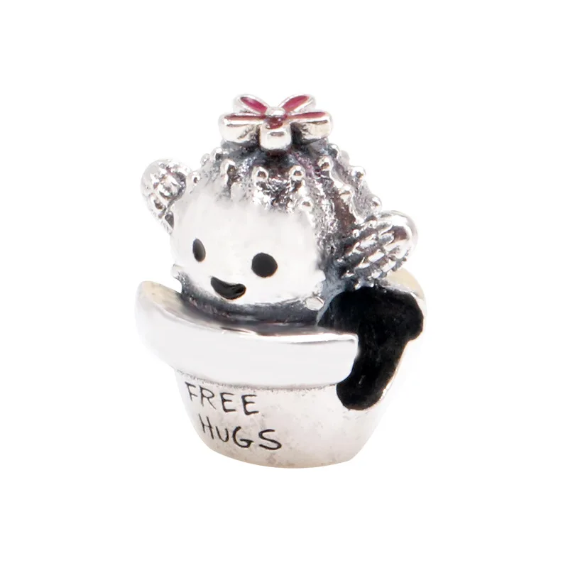 DoDoFly S925 Sterling Silver New product cute cactus free hugs charm Fit Original Bracelet Women Jewelry DIY Gift
DoDoFly S925 Sterling Silver New product cute cactus free hugs charm Fit Original Bracelet Women Jewelry DIY Gift