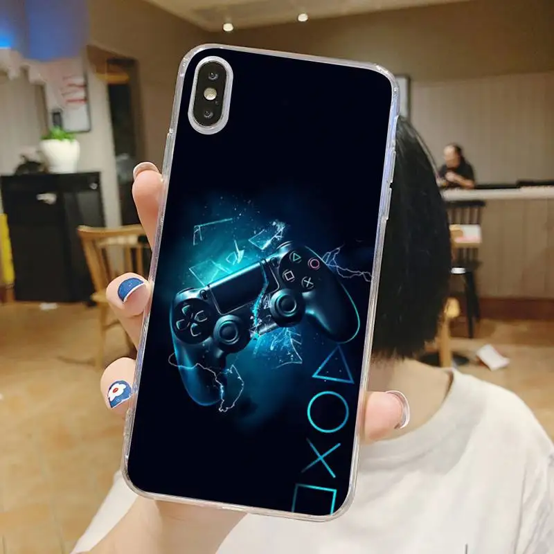 Game Play Station button Phone Case Transparent for iPhone 6 7 8 11 12 s mini pro X XS XR MAX Plus
Game Play Station button Phone Case Transparent for iPhone 6 7 8 11 12 s mini pro X XS XR MAX Plus