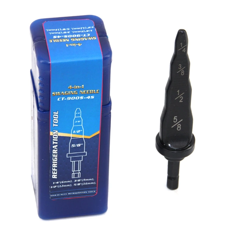 Portable Air Conditioner Copper Cannula Exhaust Expander Drill Bit Rotary Tool Drill Bit with 1/4" 3/8" 1/2" 5/8" 3/4
Portable Air Conditioner Copper Cannula Exhaust Expander Drill Bit Rotary Tool Drill Bit with 1/4" 3/8" 1/2" 5/8" 3/4