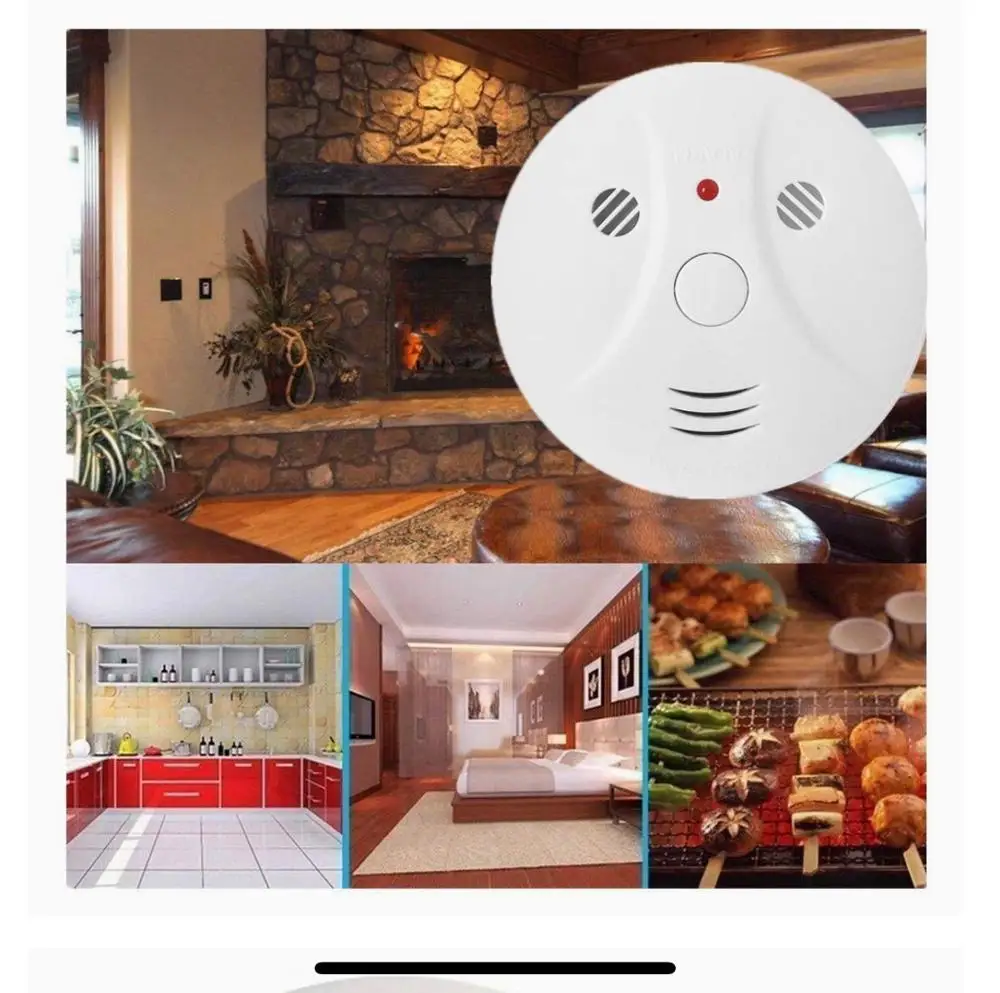 Hot Smoke Fire Sensitive Detector Independent Alarm Home Security Wireless Alarm Smoke Detector Sensor Fire Equipment
Hot Smoke Fire Sensitive Detector Independent Alarm Home Security Wireless Alarm Smoke Detector Sensor Fire Equipment