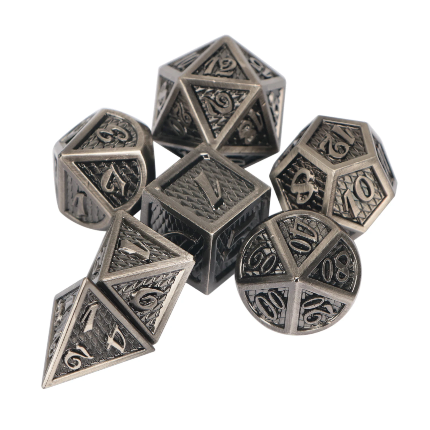 7 PCS Metal Dice,D20 Metallic DND Game D&D Dice ,Polyhedral Dungeon and Dragon Dice ,Rpg D n D Gift ,Tabletop Games Dice
7 PCS Metal Dice,D20 Metallic DND Game D&D Dice ,Polyhedral Dungeon and Dragon Dice ,Rpg D n D Gift ,Tabletop Games Dice