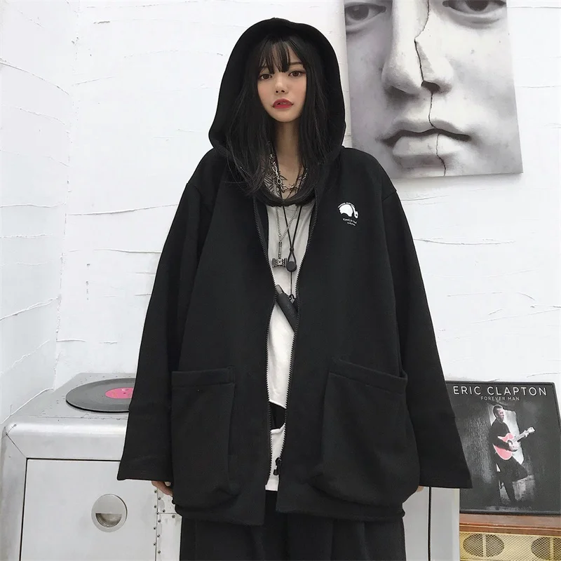 Plus Size Hoodies Women Harajuku Streetwear Kawaii Oversized Zip Up Sweatshirt Clothing Korean Style Long Sleeve Tops
Plus Size Hoodies Women Harajuku Streetwear Kawaii Oversized Zip Up Sweatshirt Clothing Korean Style Long Sleeve Tops