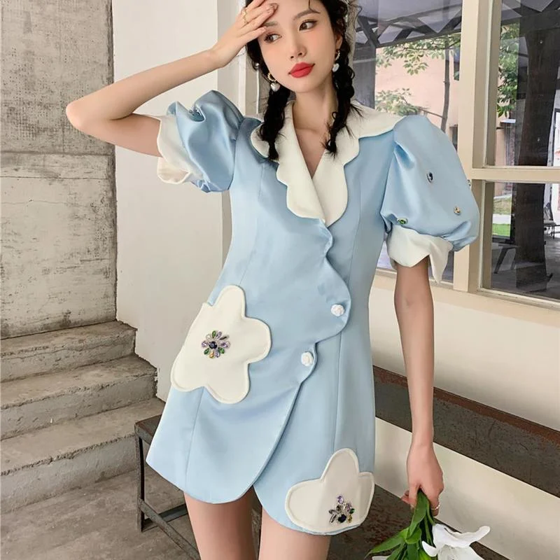 Платье женское летнее с высокой талией, с оборками и цветочным принтом, с бриллиантами
Платье женское летнее с высокой талией, с оборками и цветочным принтом, с бриллиантами