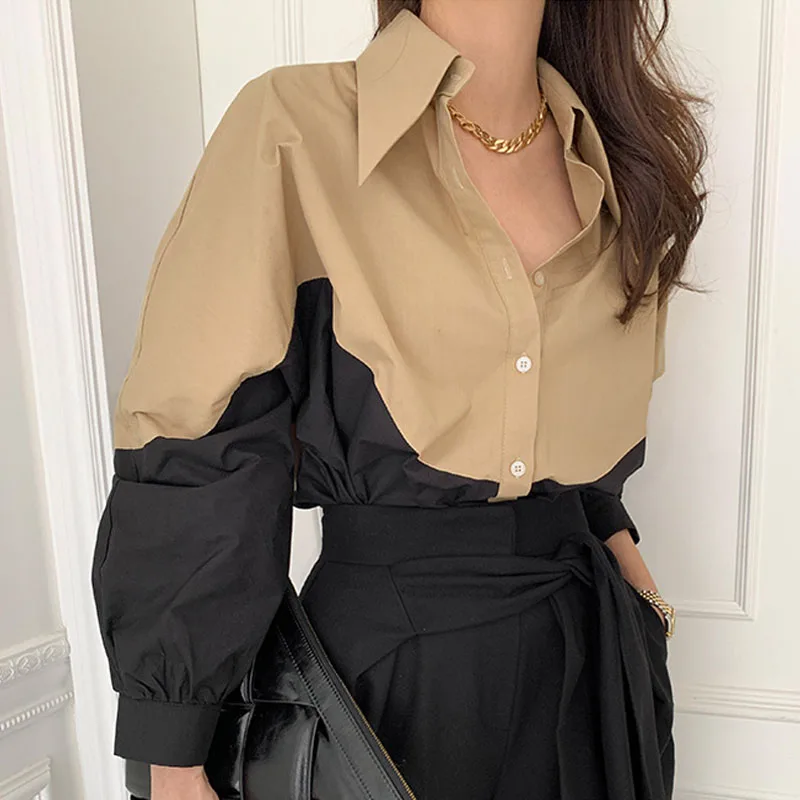 Basic Color-Hit Blouses All Match Streetwear 2021 Gentle Hot Lapel Office Lady Female Elegance Stylish Women Chic Shirts
Basic Color-Hit Blouses All Match Streetwear 2021 Gentle Hot Lapel Office Lady Female Elegance Stylish Women Chic Shirts