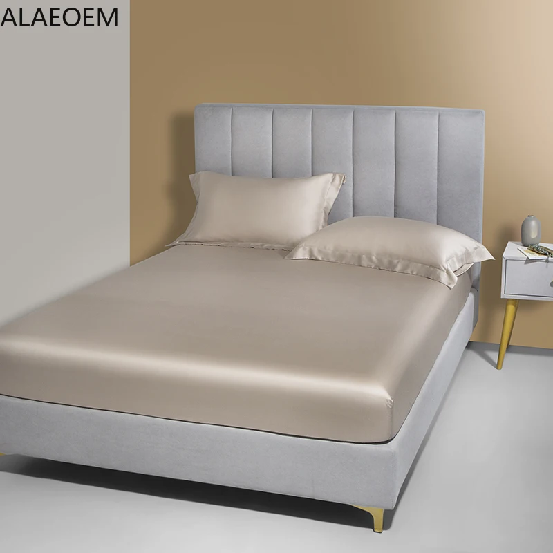 60s Tencel Silk Fitted Sheet Queen King Bed Sheets Home Mattress Bed Cover 150x200x30cm Luxury Solid Color Bedspread New Sale 
60s Tencel Silk Fitted Sheet Queen King Bed Sheets Home Mattress Bed Cover 150x200x30cm Luxury Solid Color Bedspread New Sale