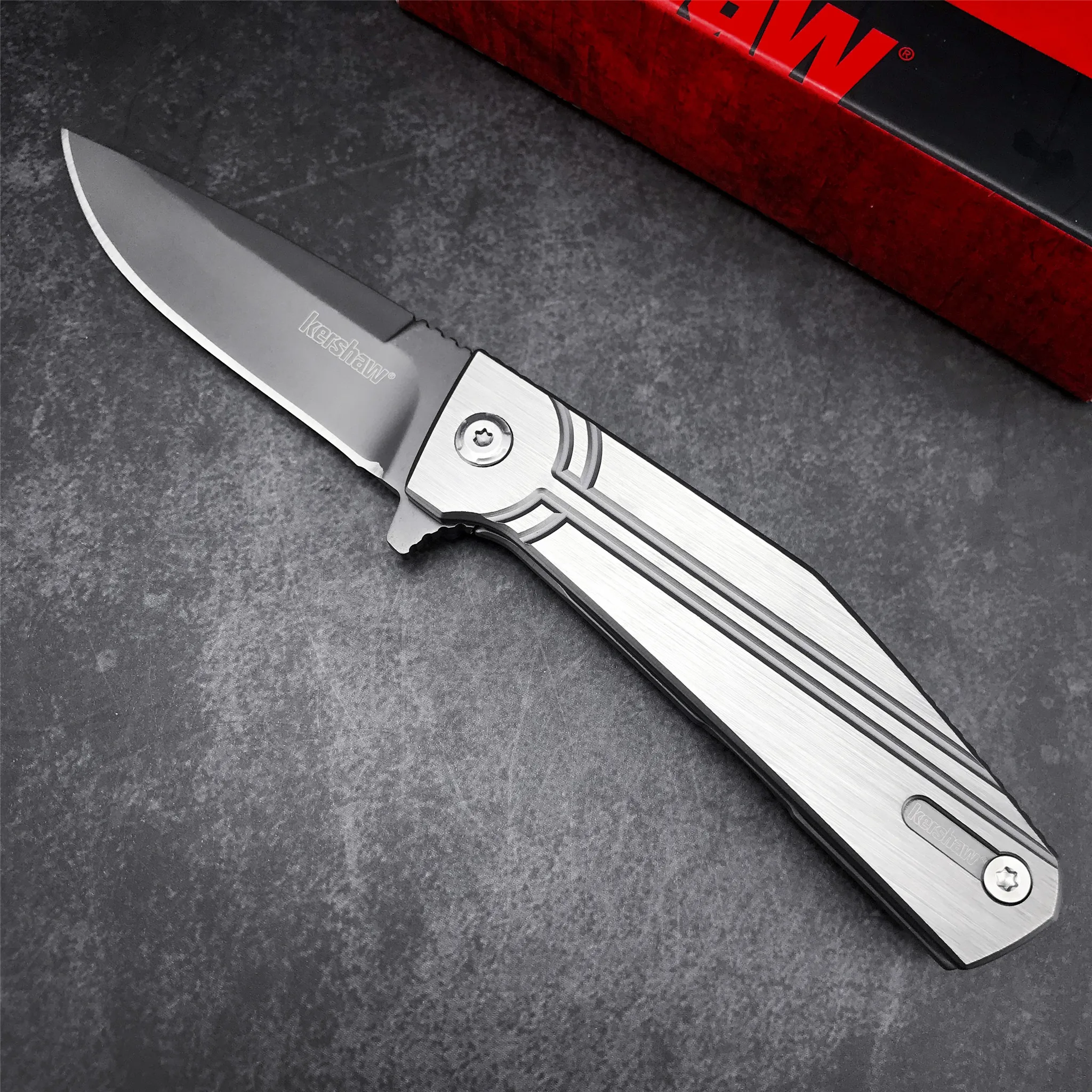 Kershaw 4030 Folding Blade Knife Multi Tool Outdoor Military Combat Tactical Camping Hunting Survival Pocket Self-defence knives
Kershaw 4030 Folding Blade Knife Multi Tool Outdoor Military Combat Tactical Camping Hunting Survival Pocket Self-defence knives