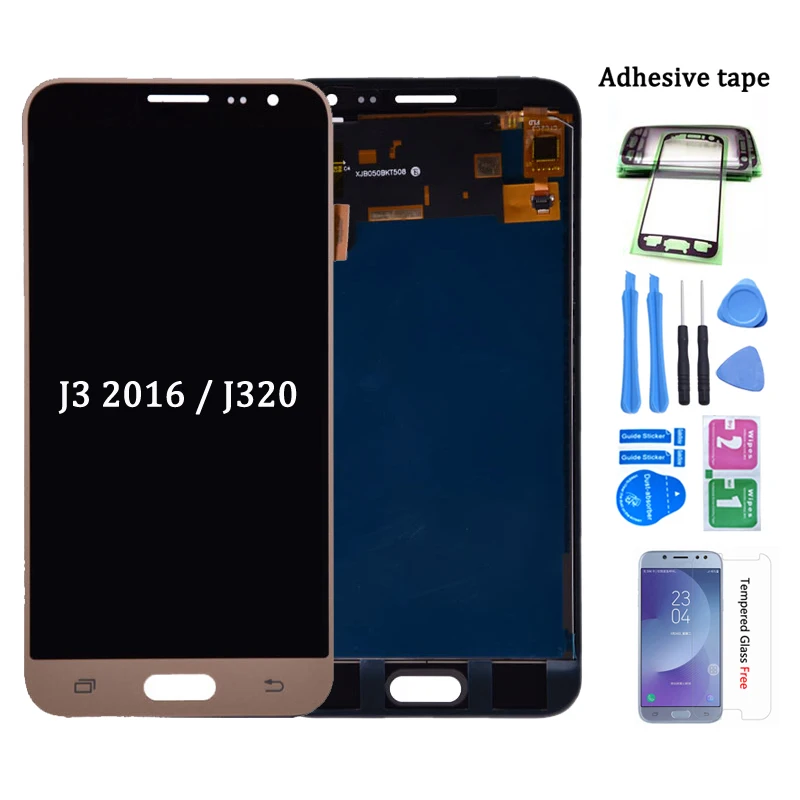 Дисплей в сборе с тачскрин для смартфона Samsung Galaxy J3 2016, J320, J320A, J320F, J320.
Дисплей в сборе с тачскрин для смартфона Samsung Galaxy J3 2016, J320, J320A, J320F, J320.