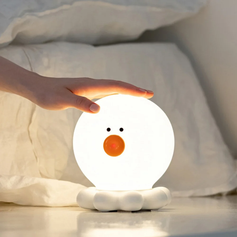 1pc Silicone Octopus Night Lamp Nursery Night Light for Kids Bedroom