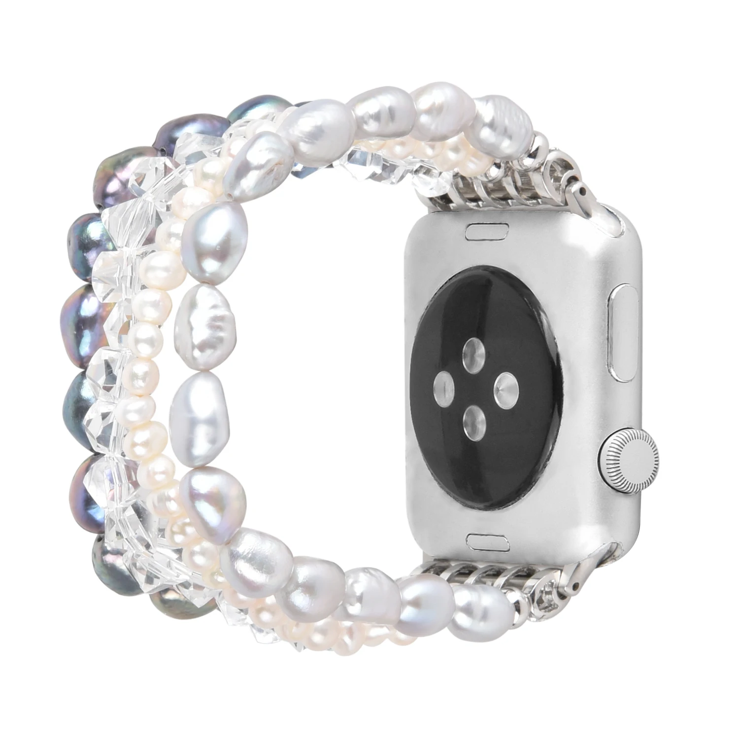 Womens Wristband For Apple Watch strap 6 5 4 3 2 1 Bands 40mm 38mm 42mm 44mm Elastic Bling Pearl Bracelet Luxury Jewelry Strap
Womens Wristband For Apple Watch strap 6 5 4 3 2 1 Bands 40mm 38mm 42mm 44mm Elastic Bling Pearl Bracelet Luxury Jewelry Strap