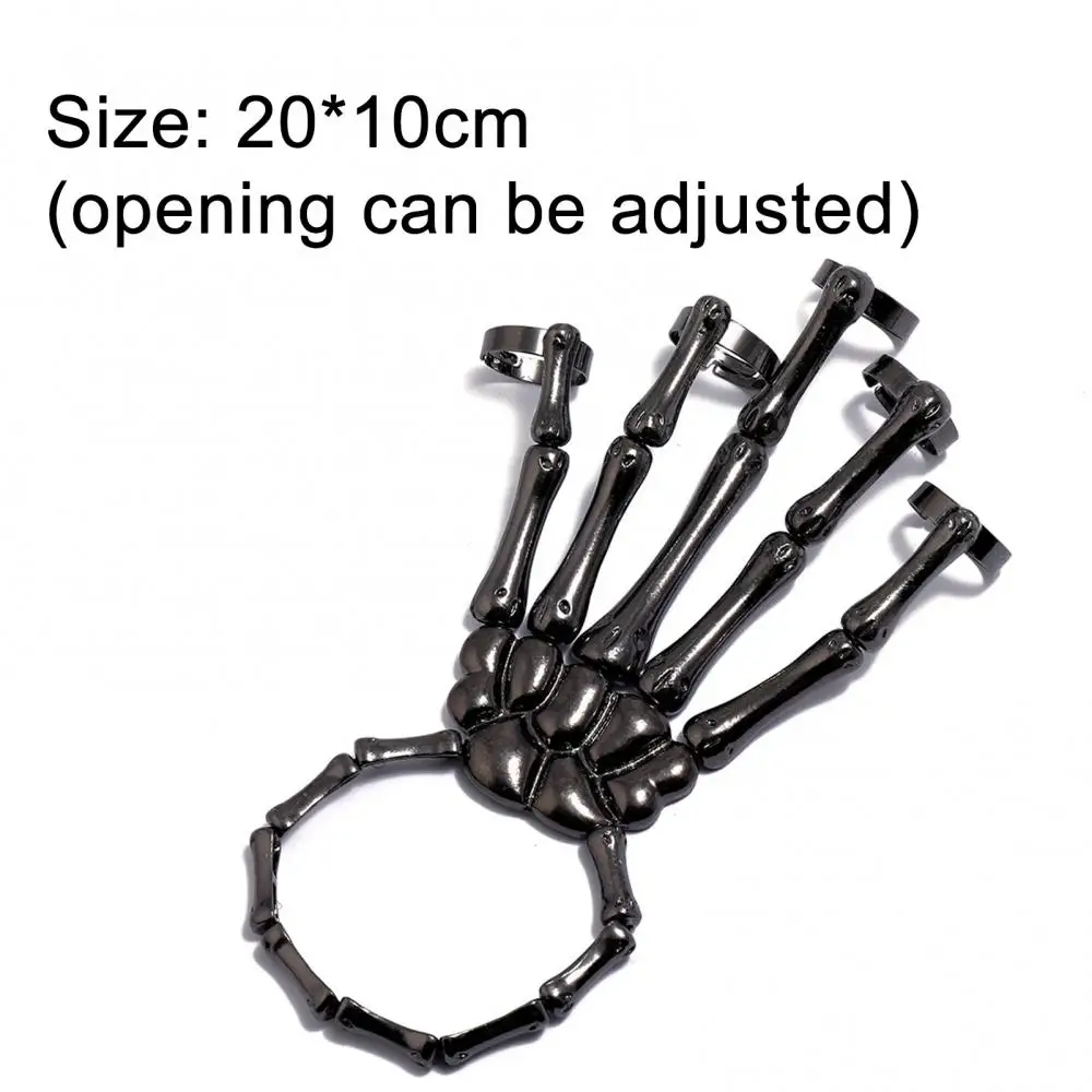 Punk Bracelets Fashion Adjustable Skull Ghost Skeleton Finger Bracelet Hand Chain Halloween Fashion Jewelry
Punk Bracelets Fashion Adjustable Skull Ghost Skeleton Finger Bracelet Hand Chain Halloween Fashion Jewelry