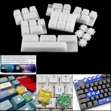 1 Set DIY Mechanical Gaming Keyboard Mold Key Cap Silicone Mold UV Crystal Epoxy Resin Molds Handmade Crafts Making Tool