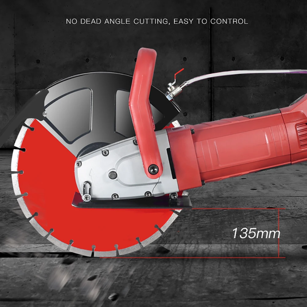 220V Electric Wall Chaser Groove Cutting Machine Wall Slotting Machine Steel Concrete Cutting Machine Decoration Tool 135MM
220V Electric Wall Chaser Groove Cutting Machine Wall Slotting Machine Steel Concrete Cutting Machine Decoration Tool 135MM