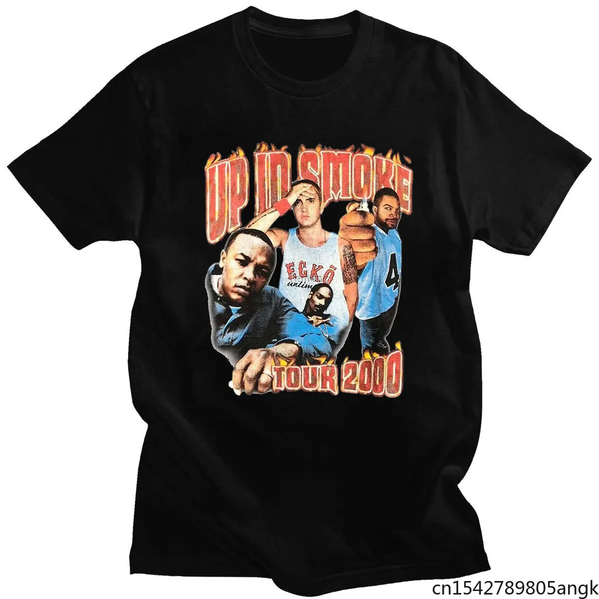 New Style Snoop Doggy Dogg Cartoon Clothing Round Neck Ulzzang Creative T-shirts Harajuku Casual Couple Short Daily Tops
New Style Snoop Doggy Dogg Cartoon Clothing Round Neck Ulzzang Creative T-shirts Harajuku Casual Couple Short Daily Tops