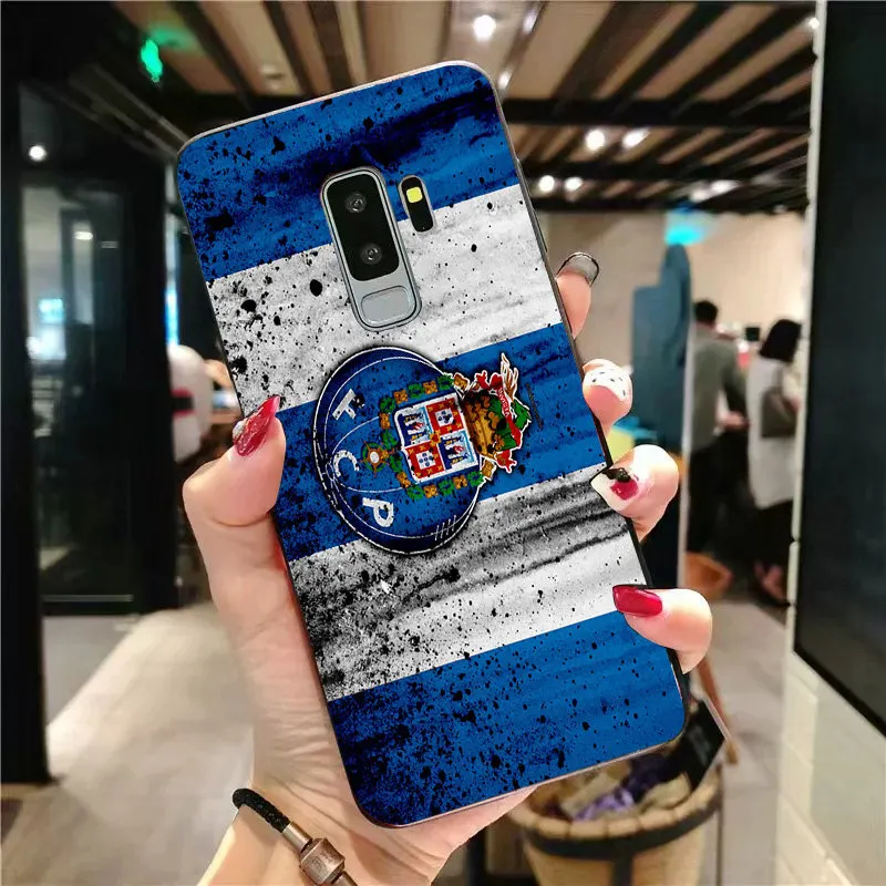 Yinuoda чехол для телефона Marega FC samsung Galaxy Shell S10 S9 8 Plus S6 S7 Edge силиконовый черный мягкий