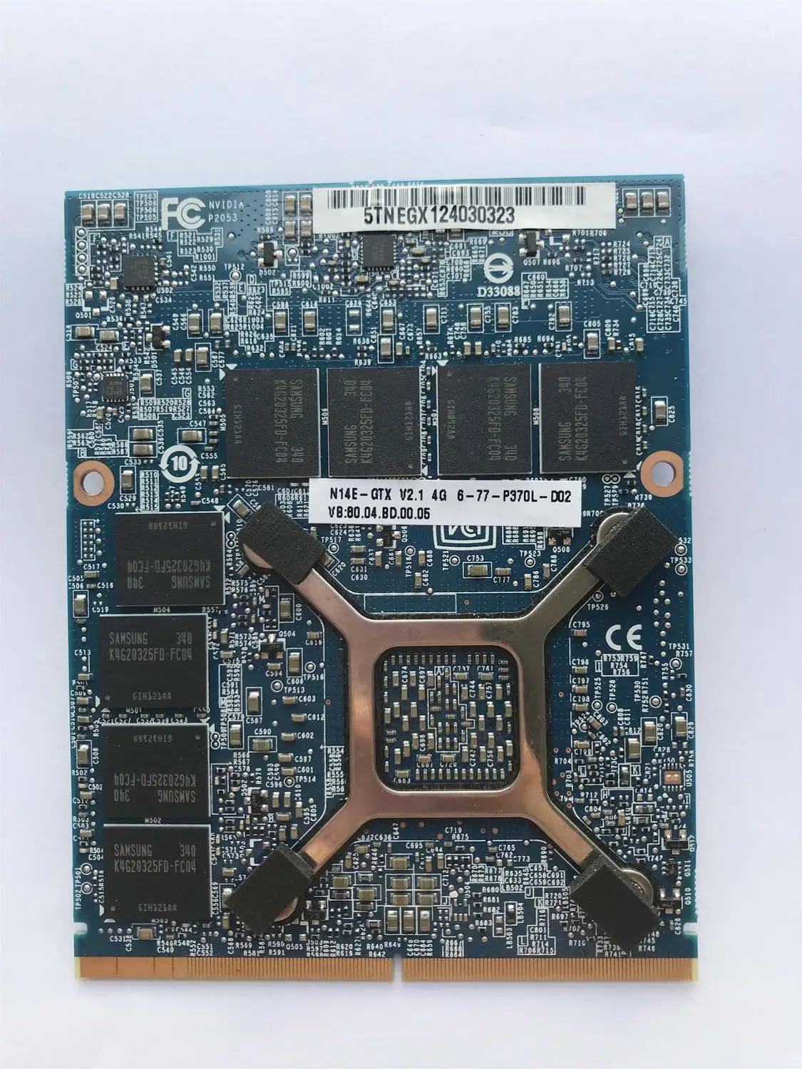 Original GTX780M GTX 780M VGA Video Graphic Card For Clevo P375SM P170EM P150EM P157SM P151SM P150SM DELL m17x r4 r5 m18x r2 r3
Original GTX780M GTX 780M VGA Video Graphic Card For Clevo P375SM P170EM P150EM P157SM P151SM P150SM DELL m17x r4 r5 m18x r2 r3