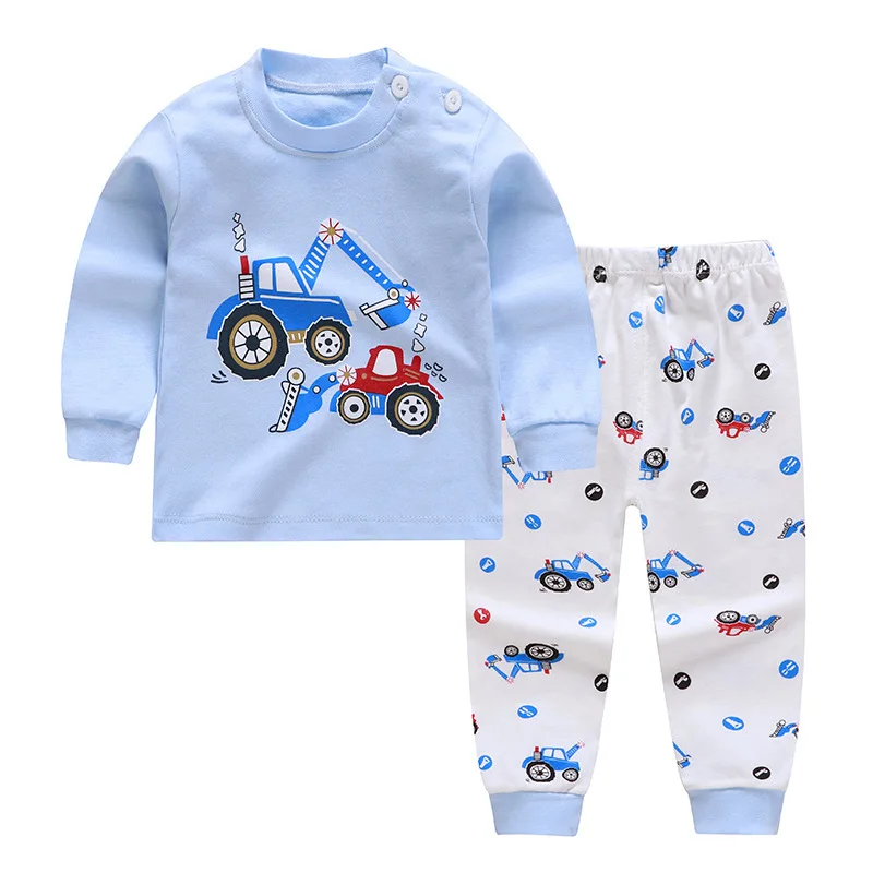 Boys Pajamas Set Autumn New Infant Newborn Baby Boy Cotton Sleepwear Print Long Sleeve Top + Pants 2-Pce Suit Child Clothing Set
Boys Pajamas Set Autumn New Infant Newborn Baby Boy Cotton Sleepwear Print Long Sleeve Top + Pants 2-Pce Suit Child Clothing Set