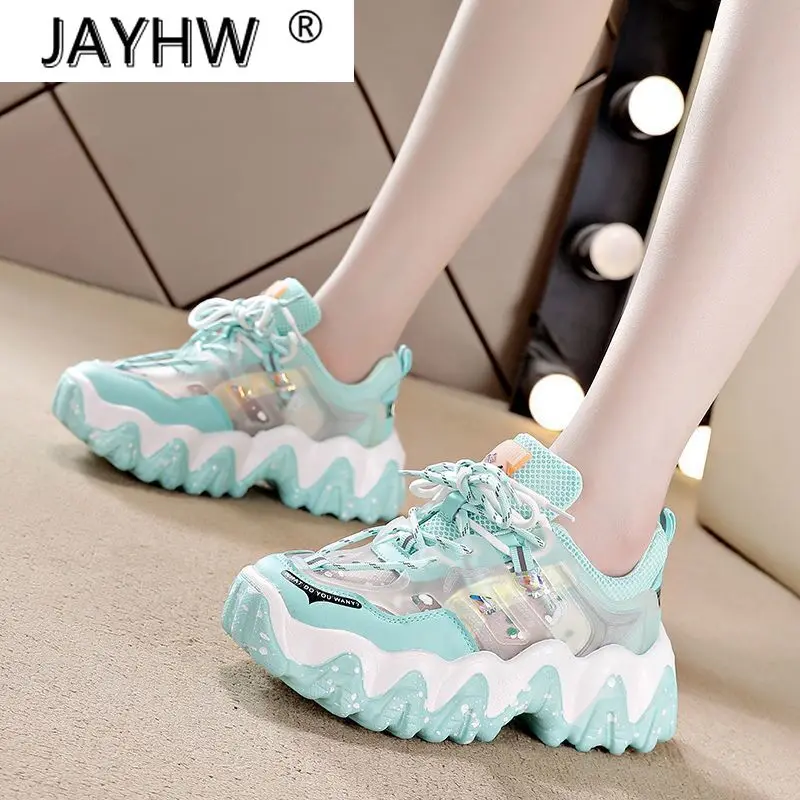 2021 Spring Women's Chunky Sneakers Fashion Women Platform Shoes Lace Up Breathable Mesh Vulcanize Shoes Low-heeled Women Shoes
2021 Spring Women's Chunky Sneakers Fashion Women Platform Shoes Lace Up Breathable Mesh Vulcanize Shoes Low-heeled Women Shoes