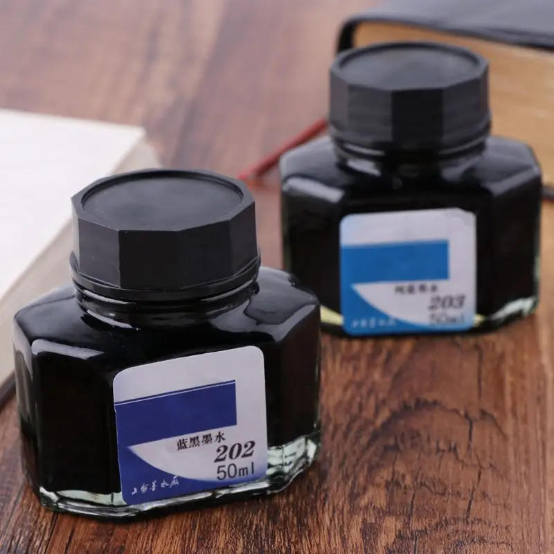 50ml Bottled Glass Smooth Writing Fountain Pen Ink Refill School Student Stationery Office Supplies Dropshipping
50ml Bottled Glass Smooth Writing Fountain Pen Ink Refill School Student Stationery Office Supplies Dropshipping