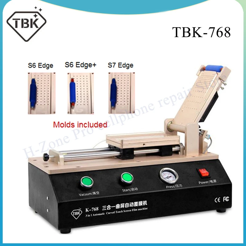 Аппарат для ламинирования пленки Oca, Lcd, TBK-768, 3 в 1, встроенный вакуумный насос для Samsung S7 edge, S8, S8 +, изогнутый сенсорный экран
Аппарат для ламинирования пленки Oca, Lcd, TBK-768, 3 в 1, встроенный вакуумный насос для Samsung S7 edge, S8, S8 +, изогнутый сенсорный экран